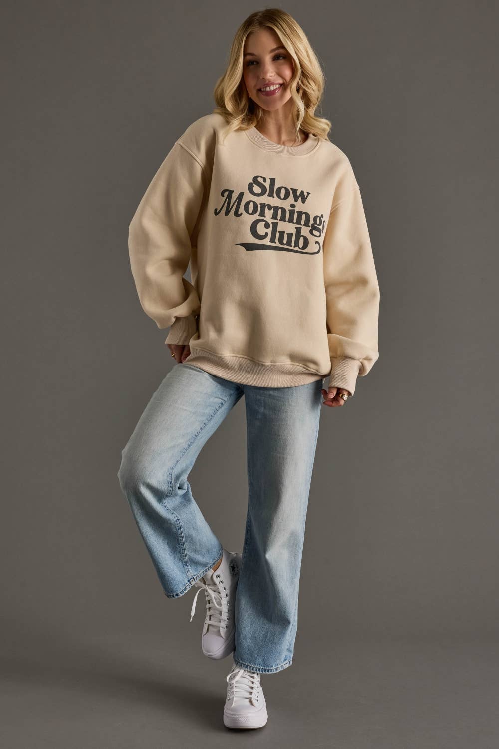 Slow Mornings Club Sweatshirt