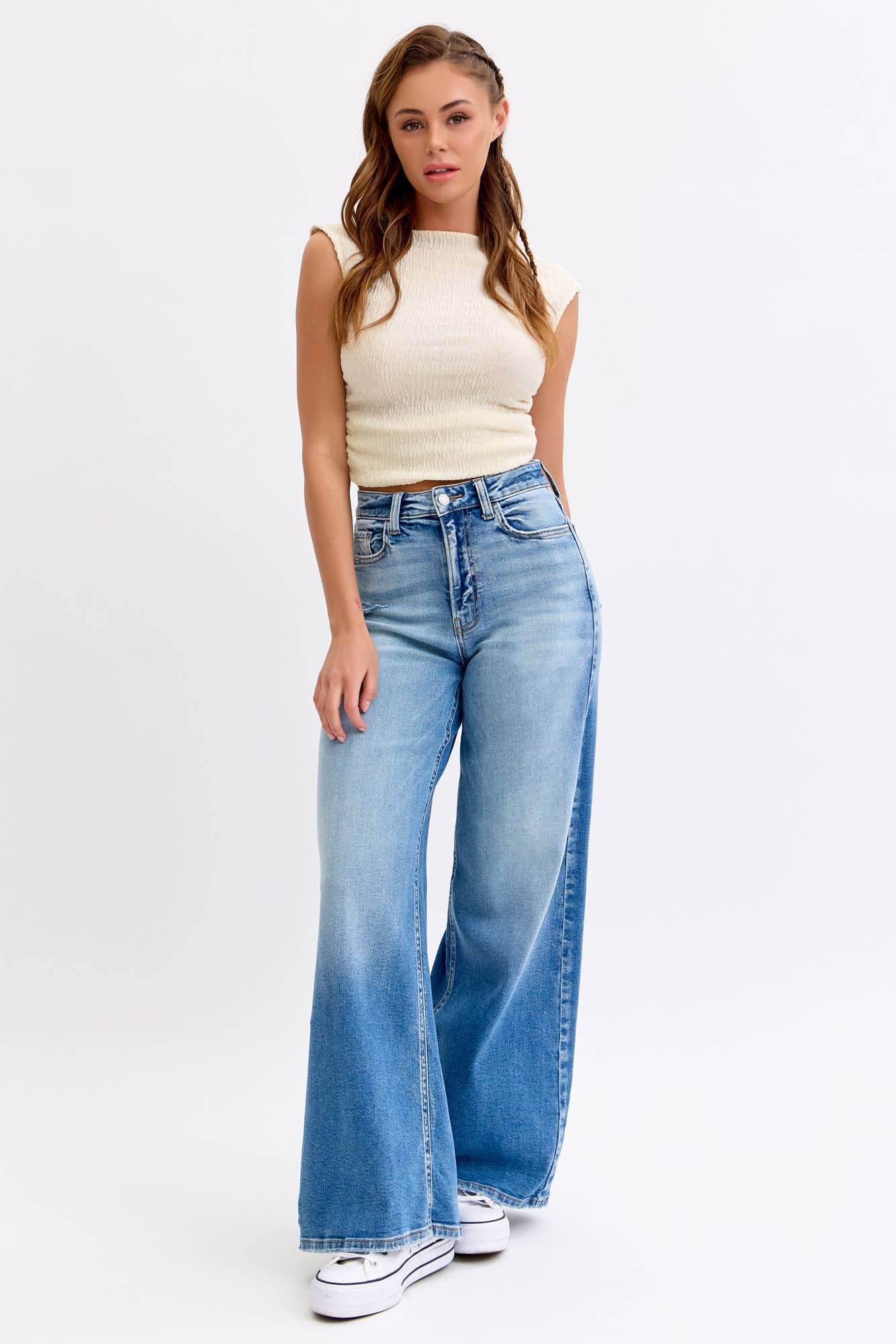32" Inseam High Rise Wide Leg  [WV97320MD]