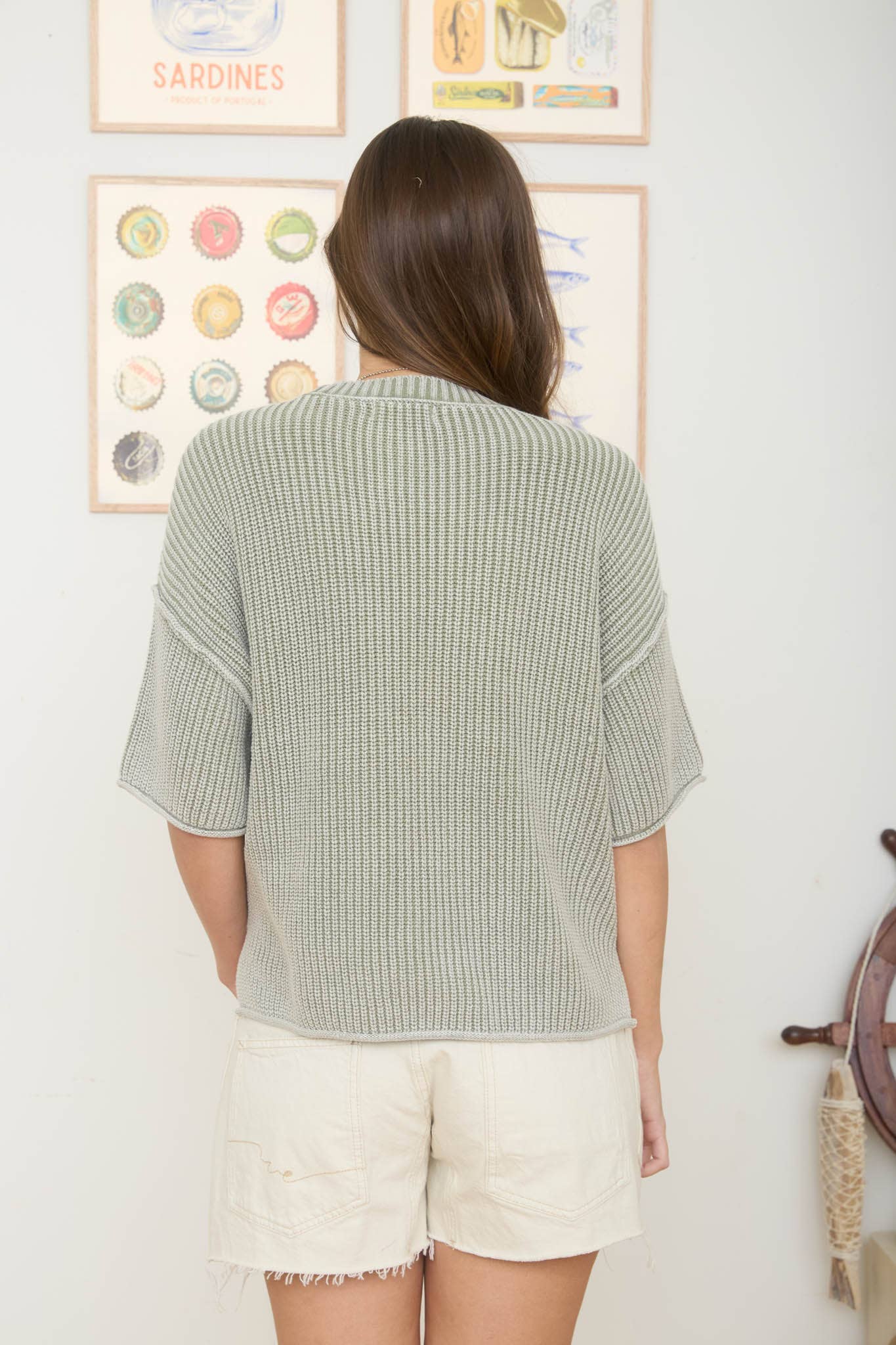 Boxy Girl Knit Top