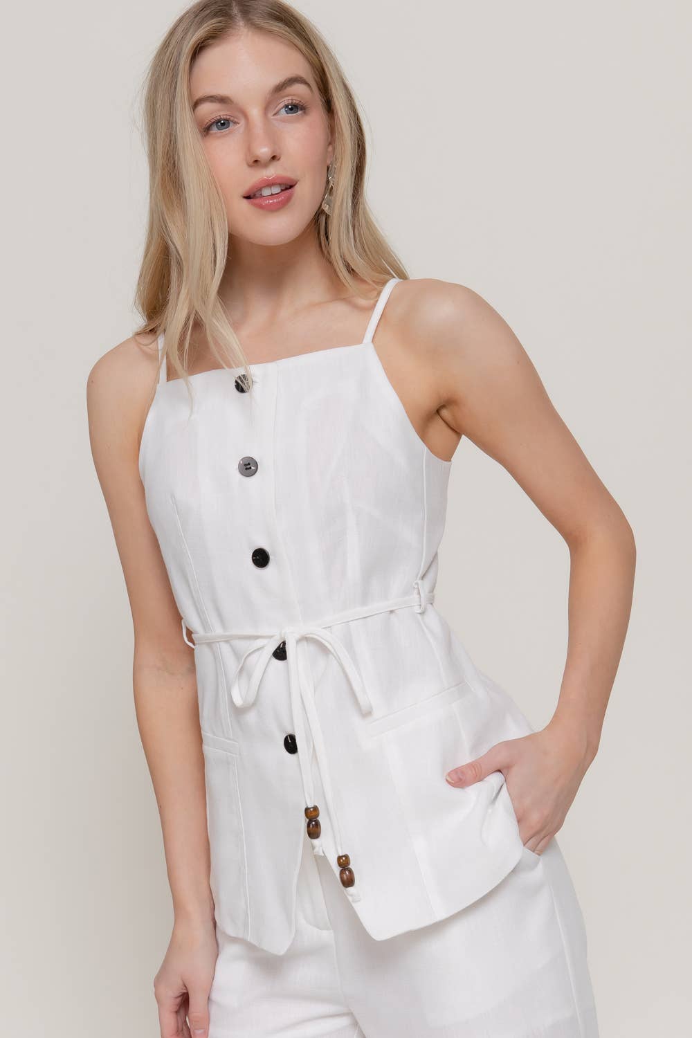 Bridgerton Tie Vest