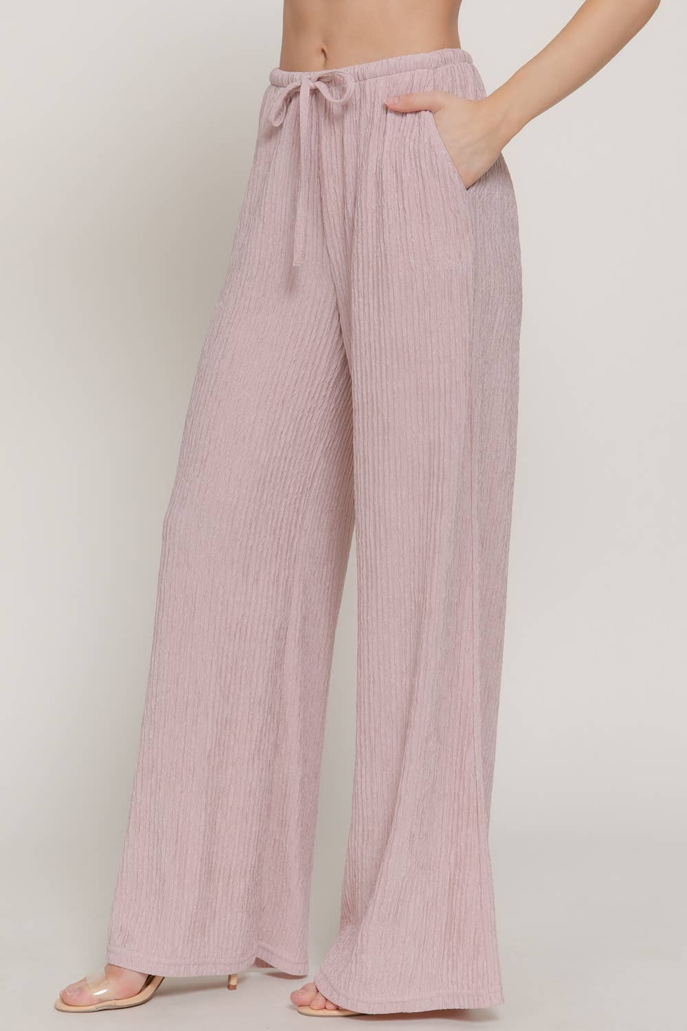 Crinkle Pallazo Pant