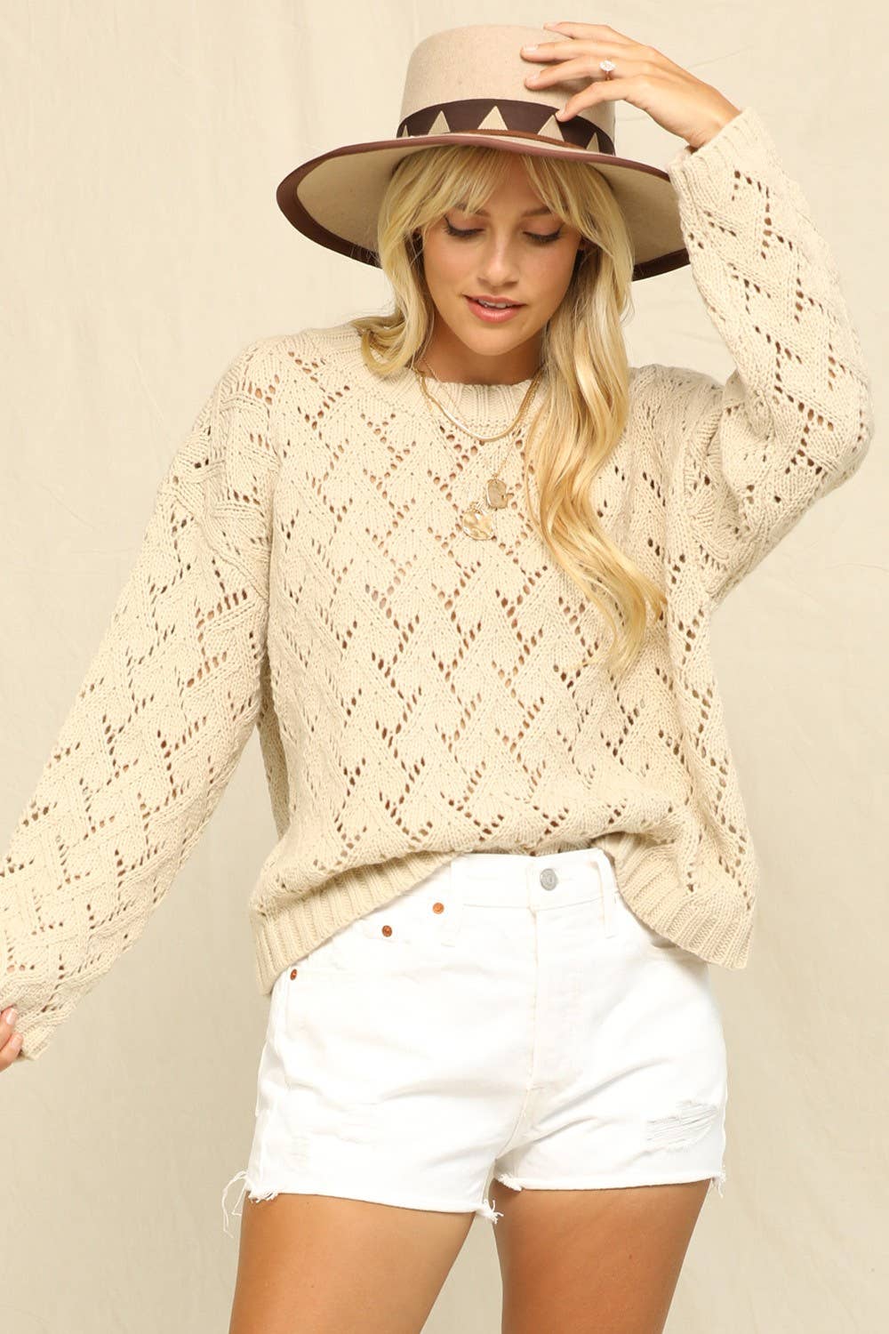 Diamond Daisy Sweater