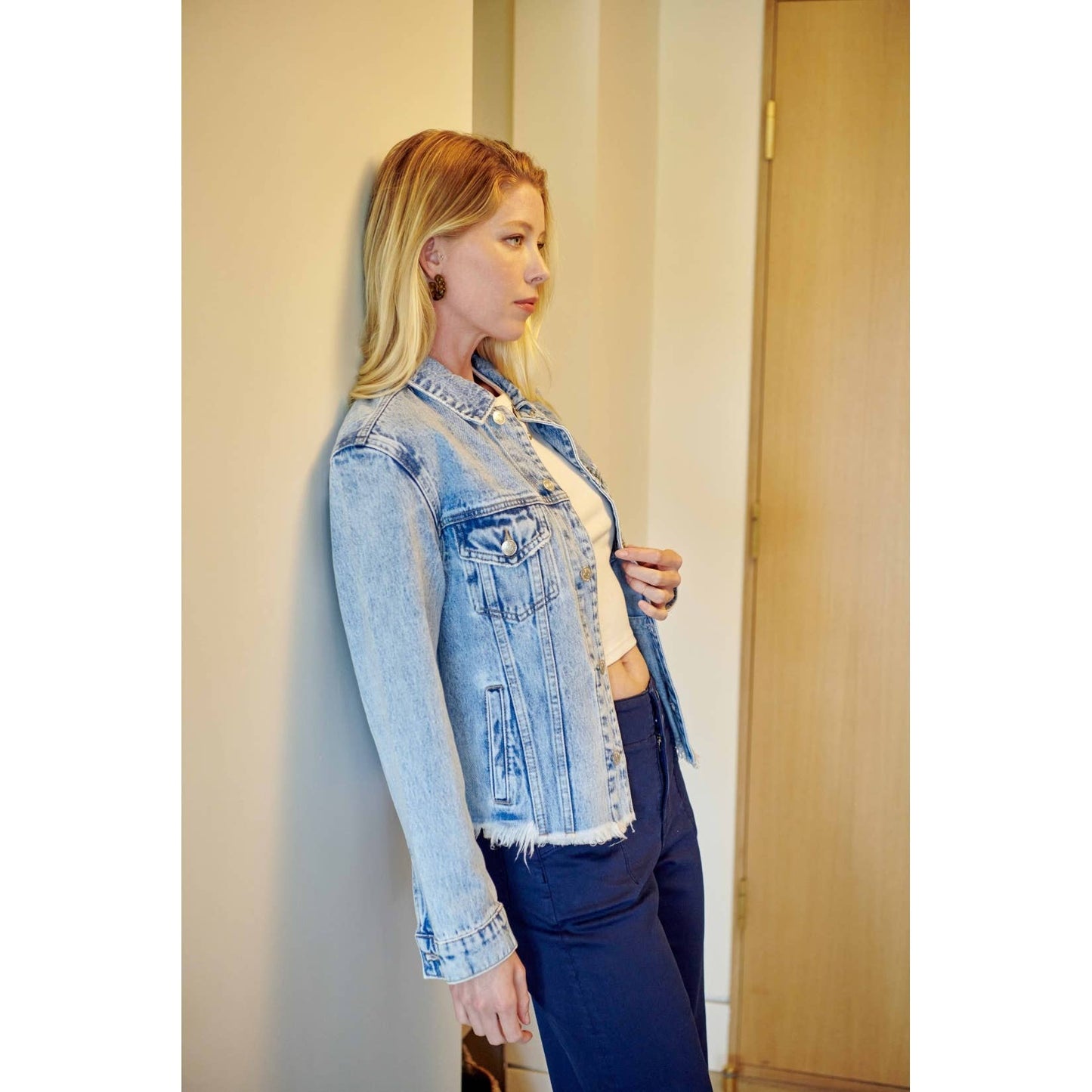 Sing Me A Song Denim Jacket