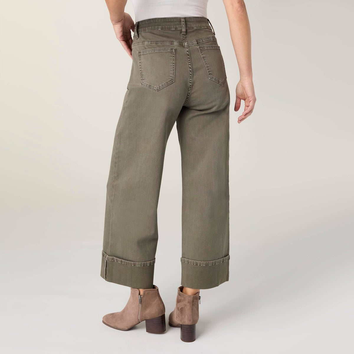 Avante Wide Ankle with Front Seam Pant