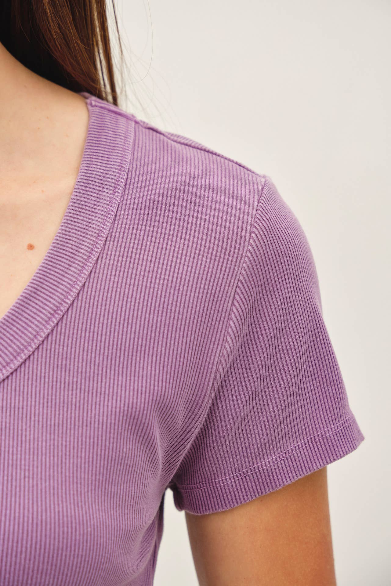 [NEW SHADE]ULTRA SOFT BASIC SCOOP NECK BABY TEE