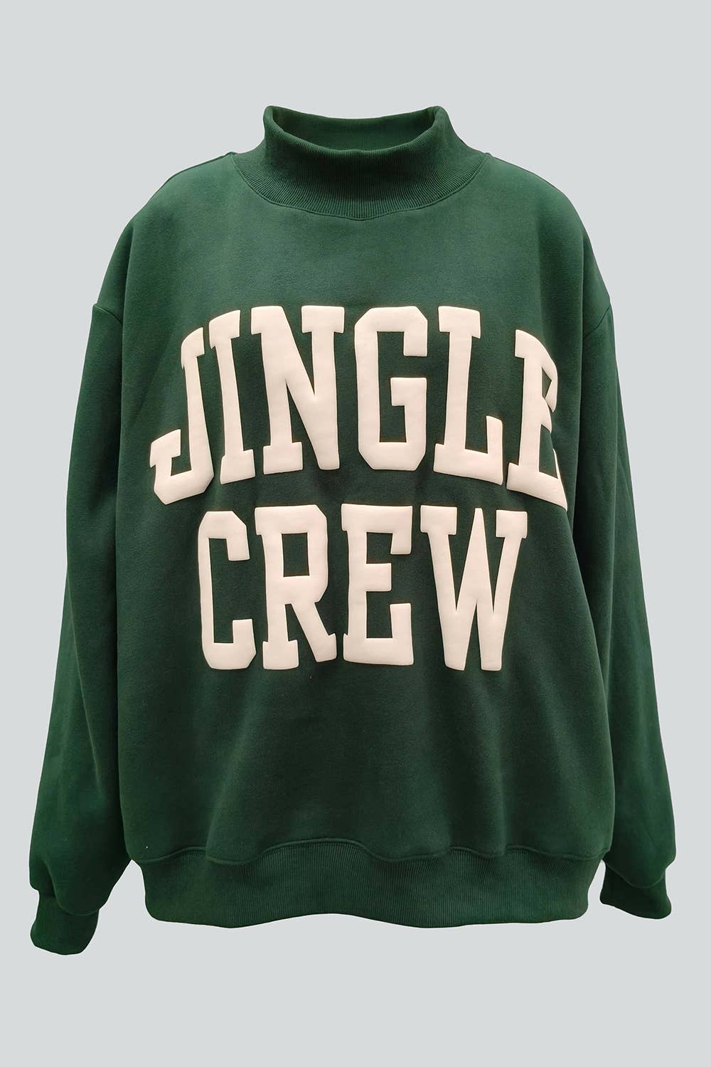 JINGLE CREW Mock Neck Sweatshirt