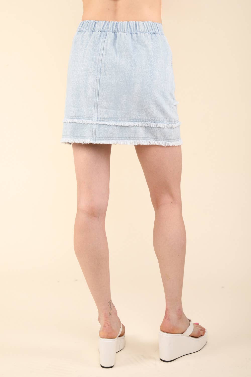 Darling Denim Mini Skirt