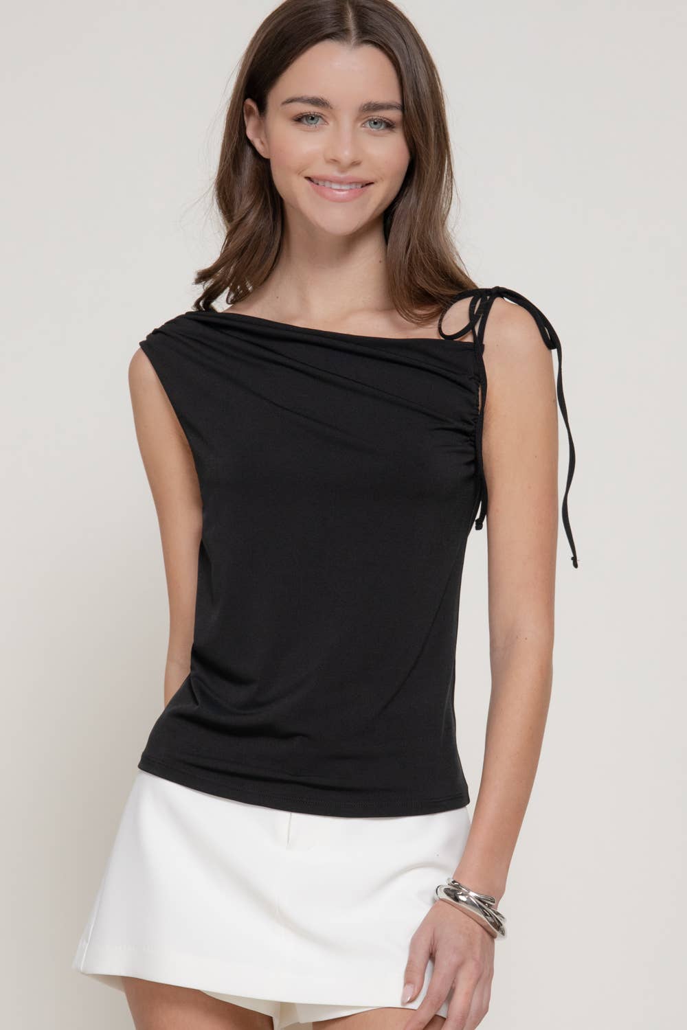 Basic Babe One Shoulder Top