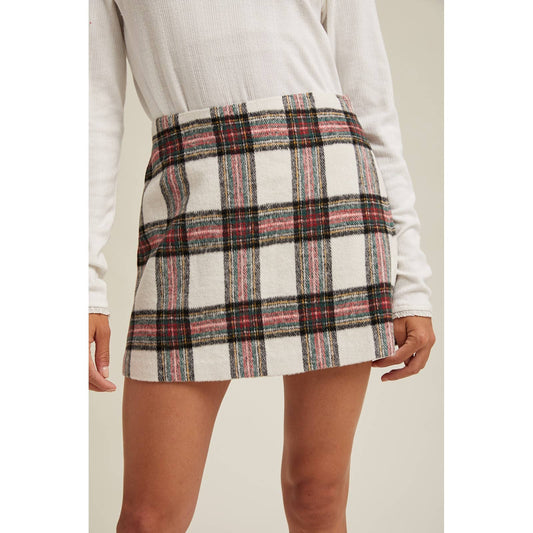 Pretty in Plaid Skirt