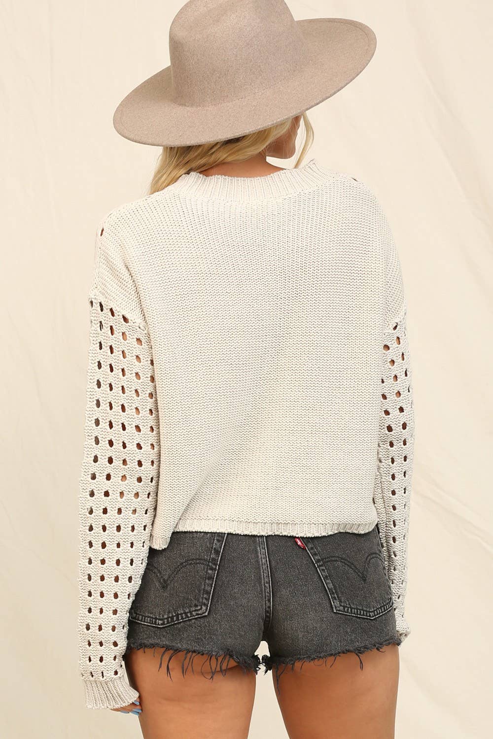 Dottie Crop Sweater