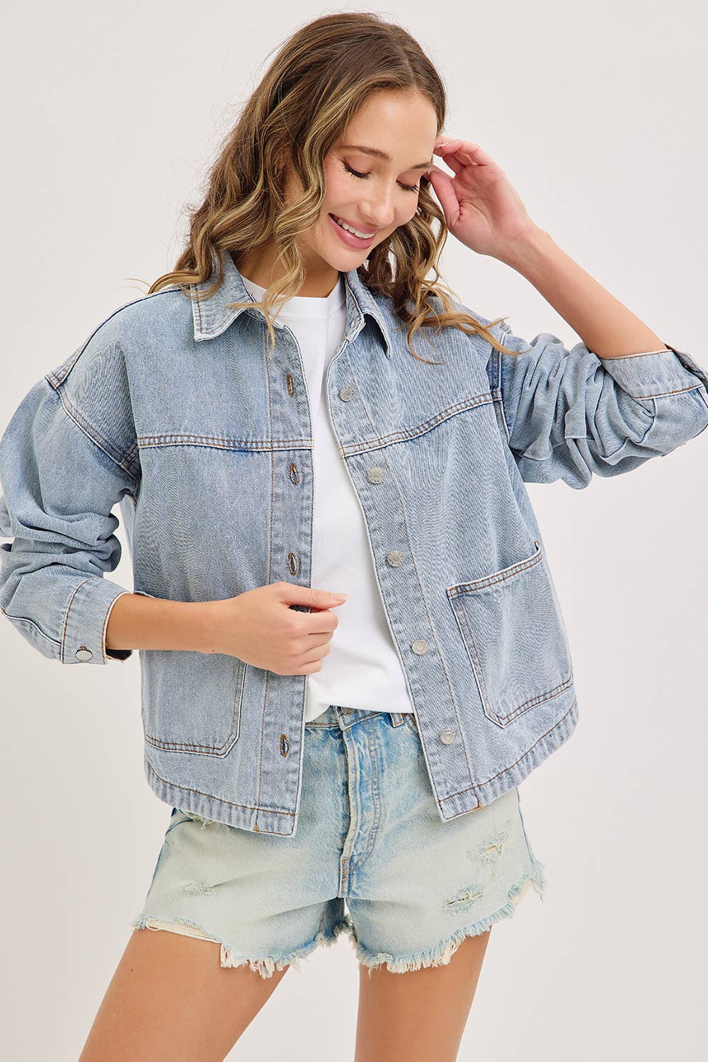 Dime a Dozen Denim Jacket
