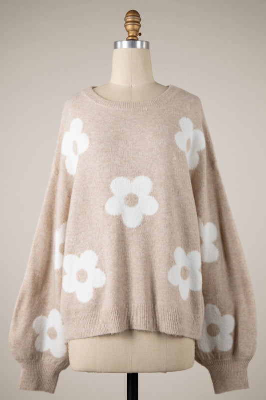 Flower Power Sweater