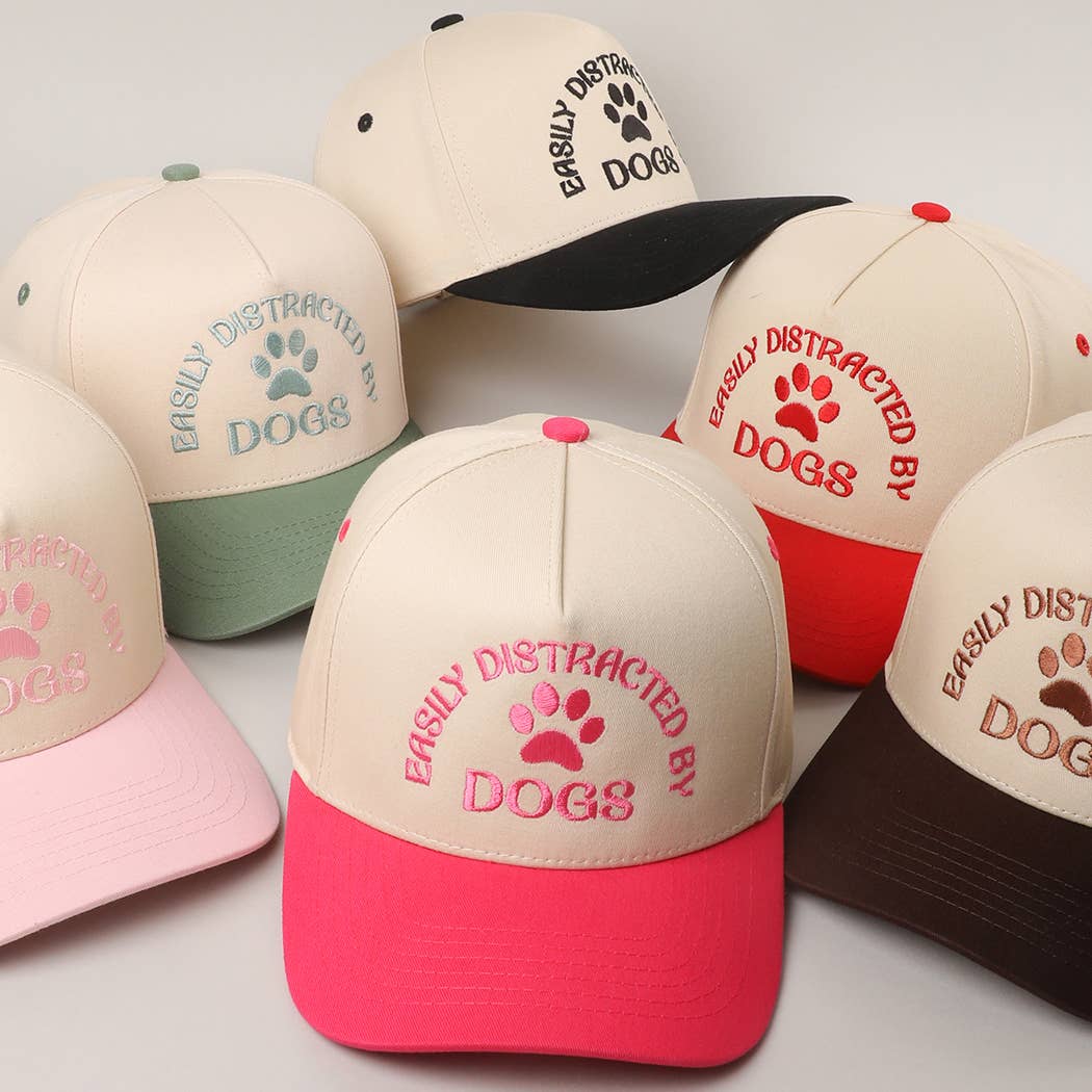 EASILY DISTRACTED BY DOGS Trucker