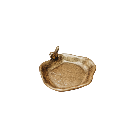 Metal Bird Dish