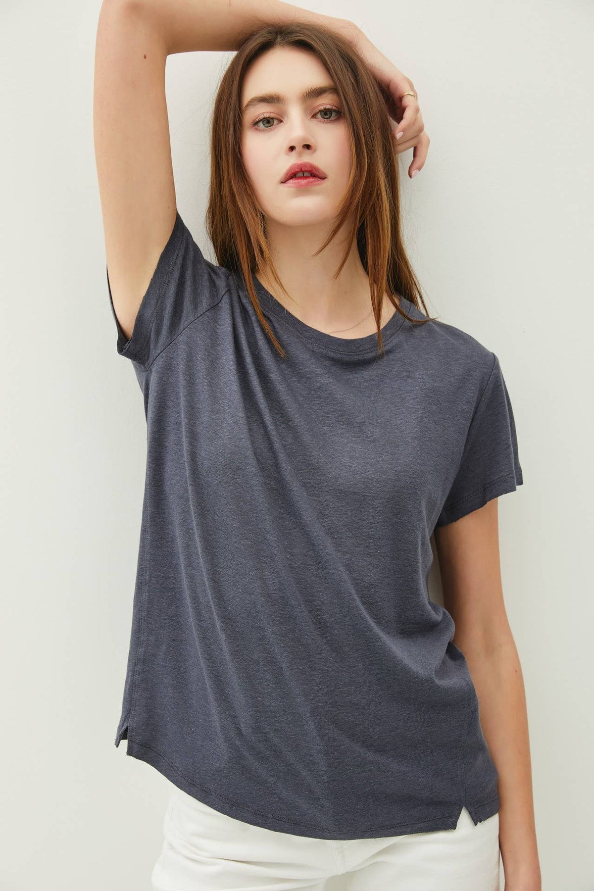 Basic Babe Linen Top