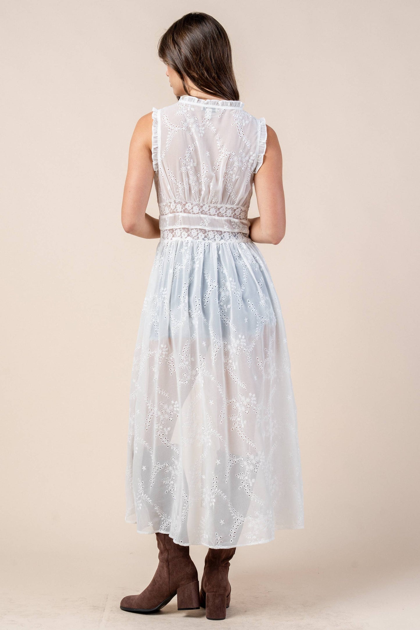 Giddy Up Long Lace Duster