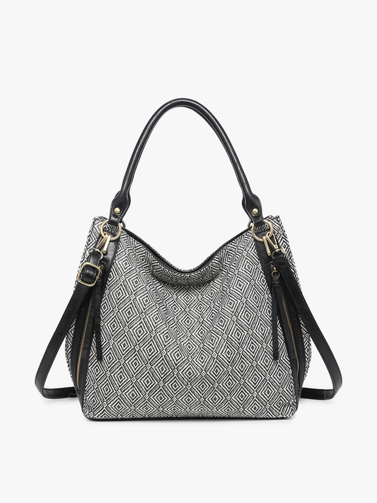 M1860DIA Connar Diamond Print Tote