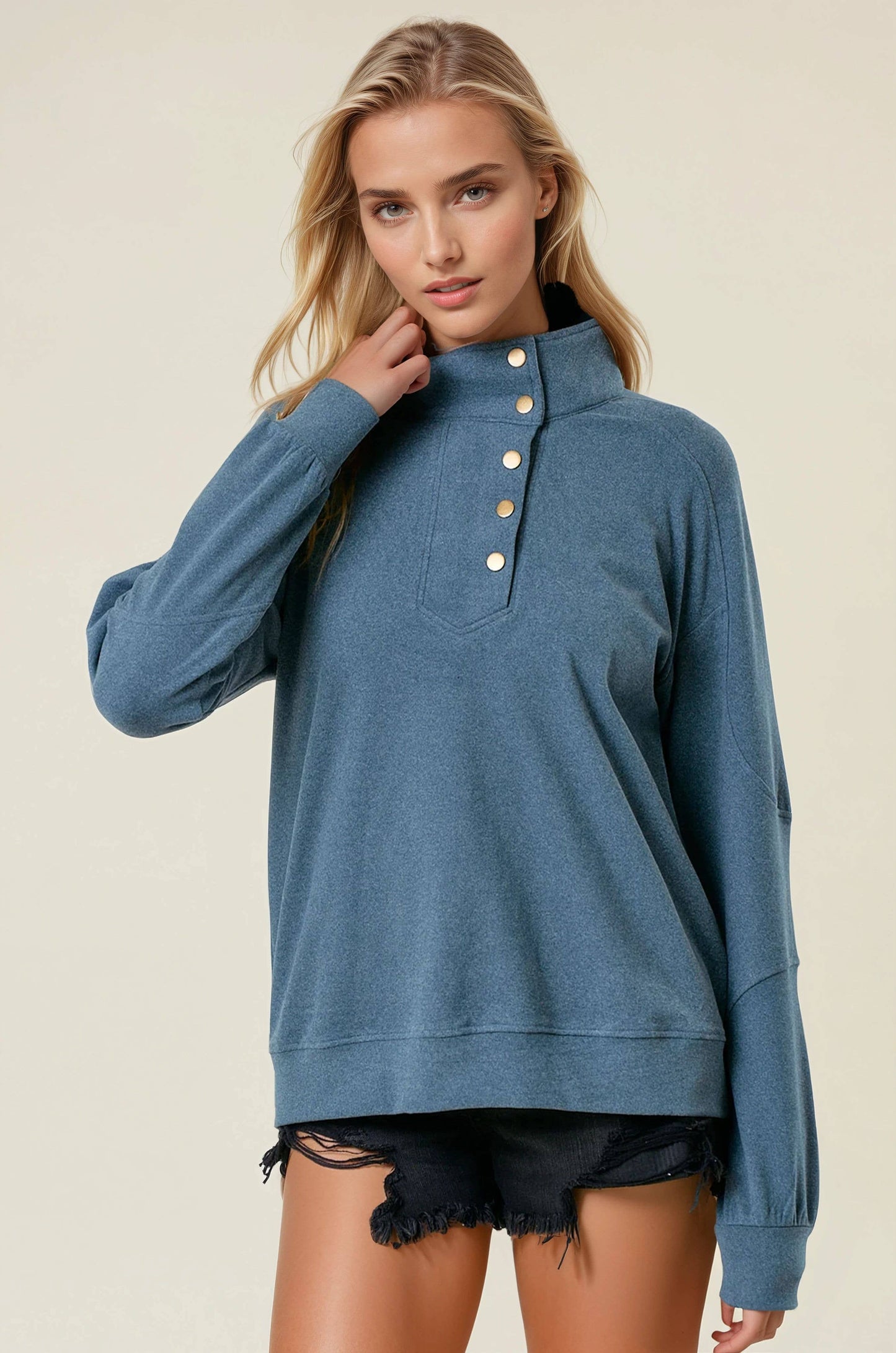 Snap it up Pullover
