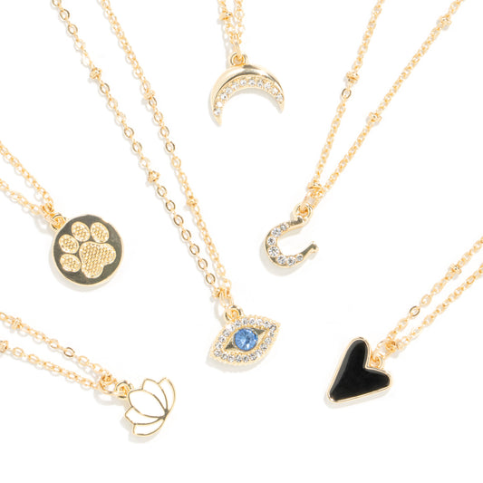 Soul Stacks Pendant Necklace