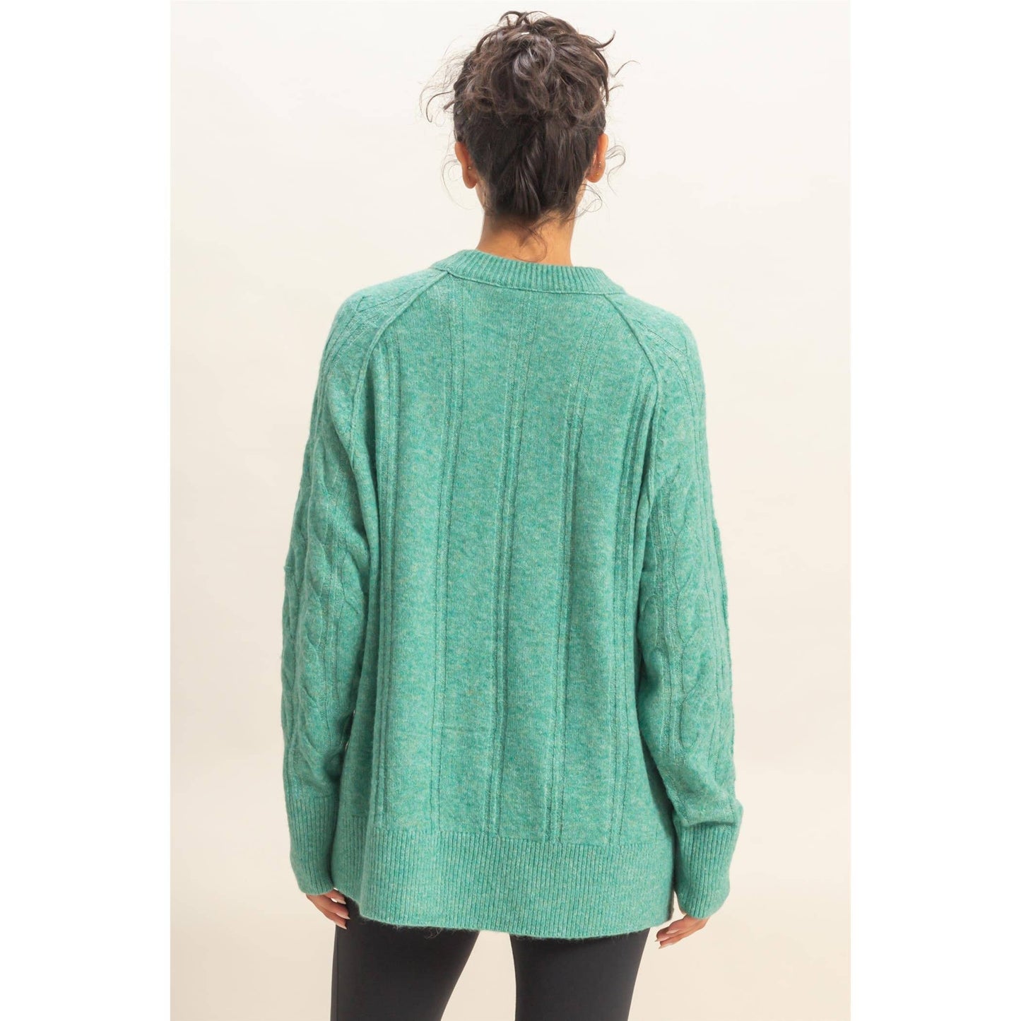 Cabin Fever Cable Knit Sweater