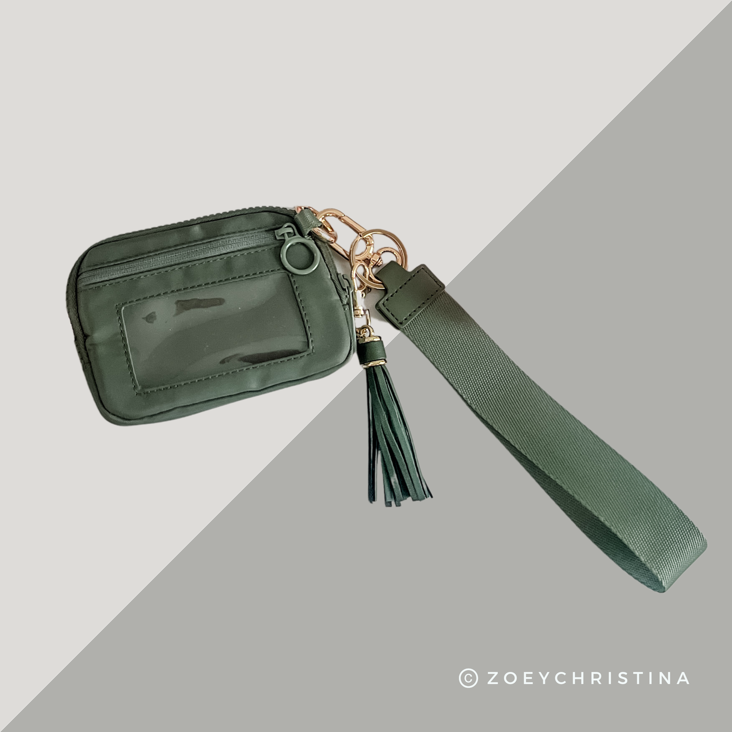Tassel Zipper Wristlet Wallet