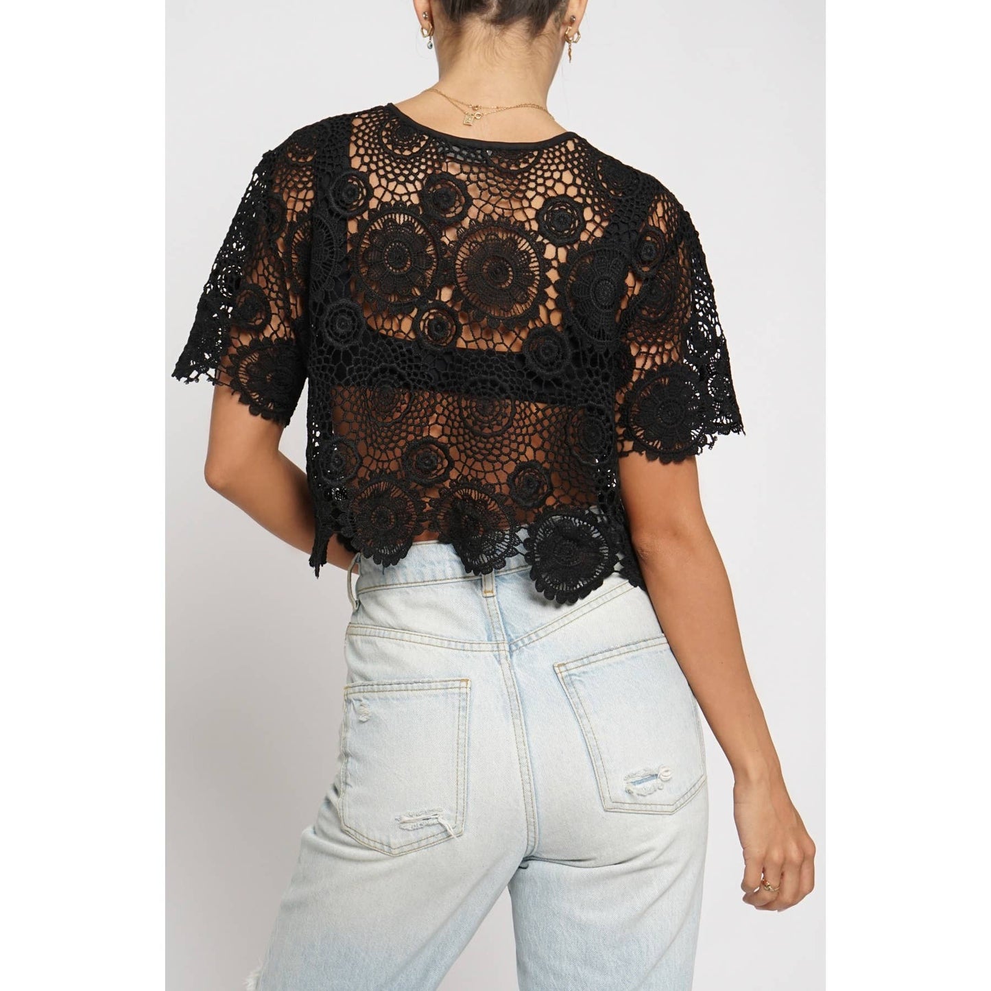 Lace & Grace Crochet Top