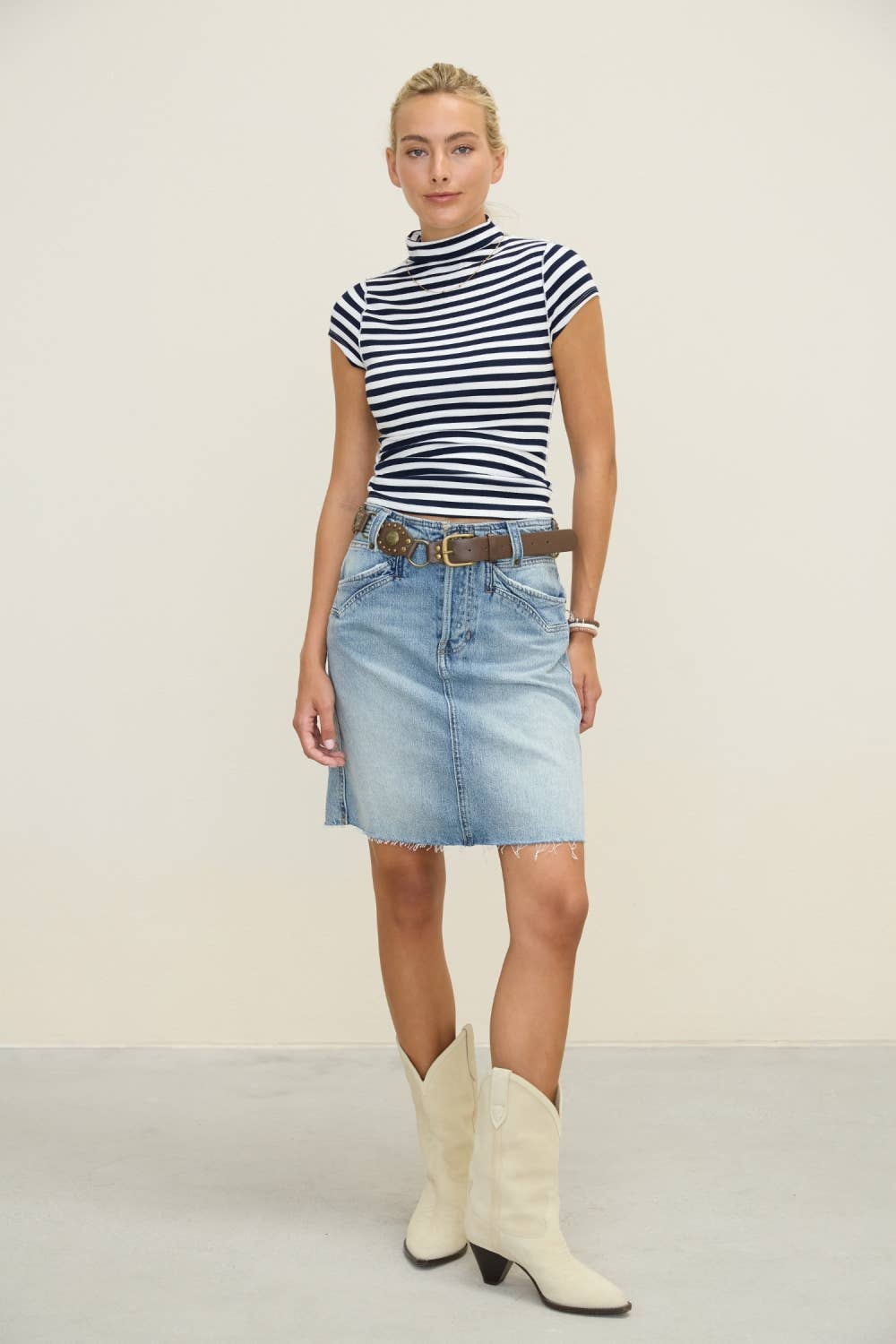 Mabel Mockneck Top