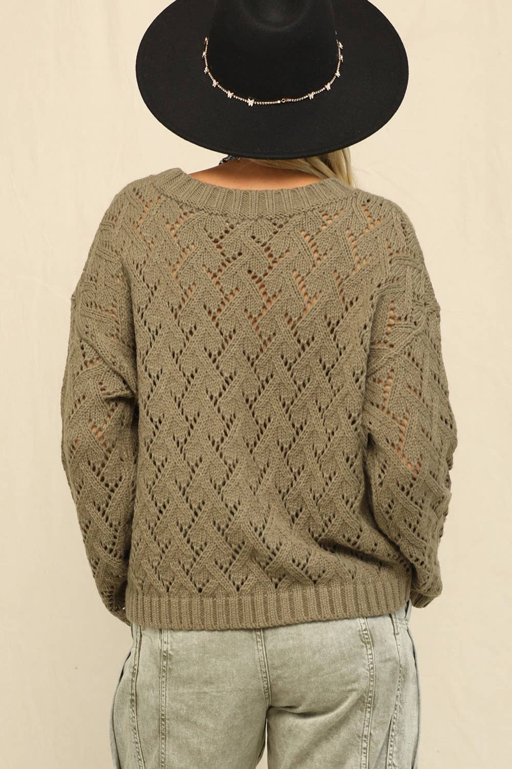 Diamond Daisy Sweater