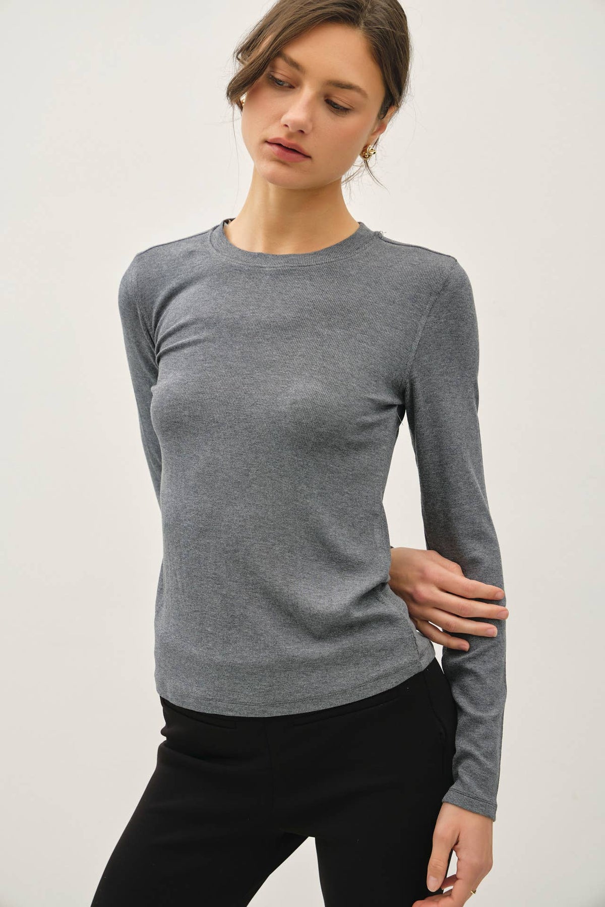 Basic Babe Ribbed Longsleeve