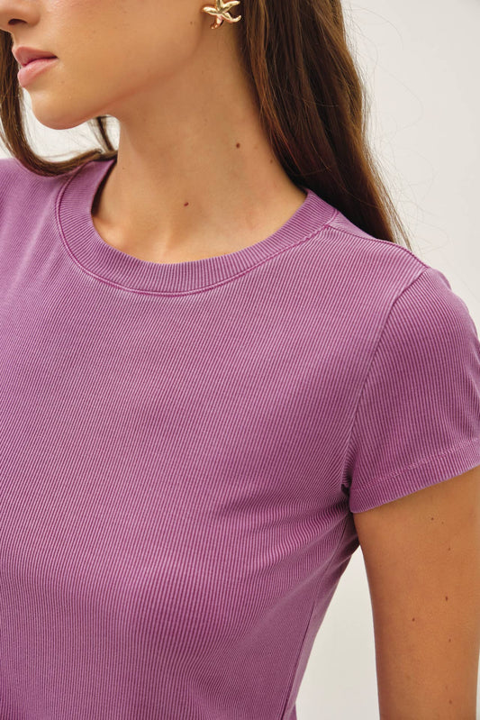 Basic Babe Ribbed Tee
