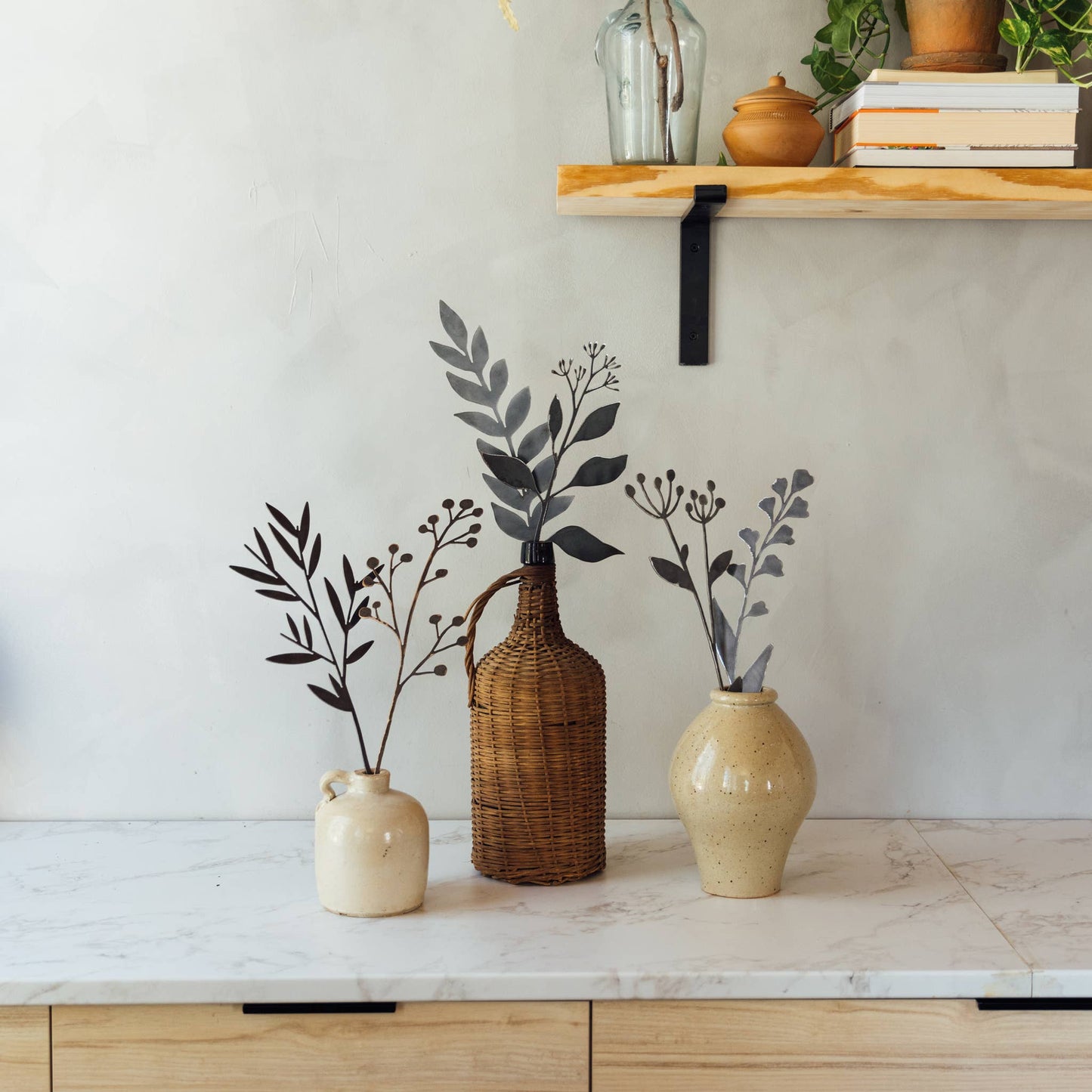 Raw Steel Botanical Stems