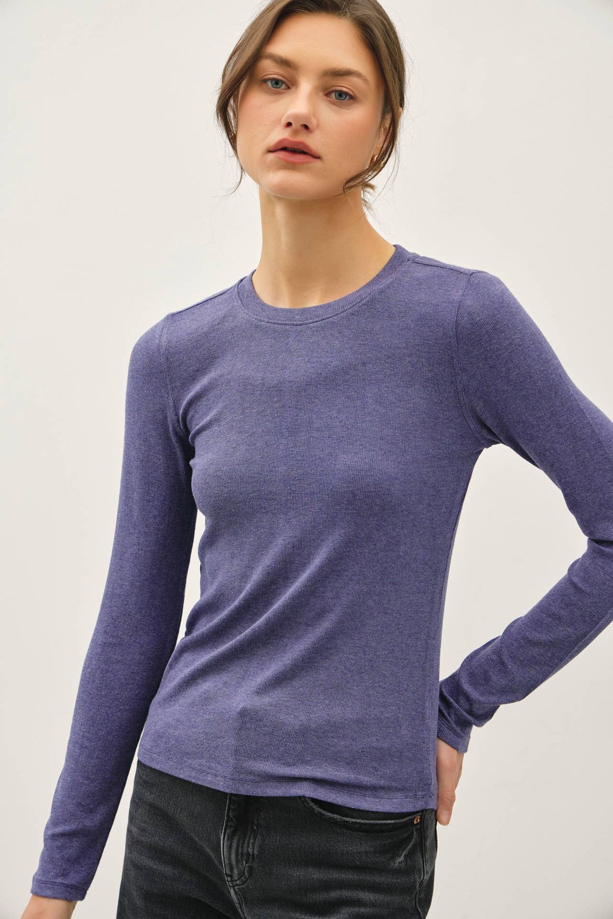 Basic Babe Ribbed Longsleeve