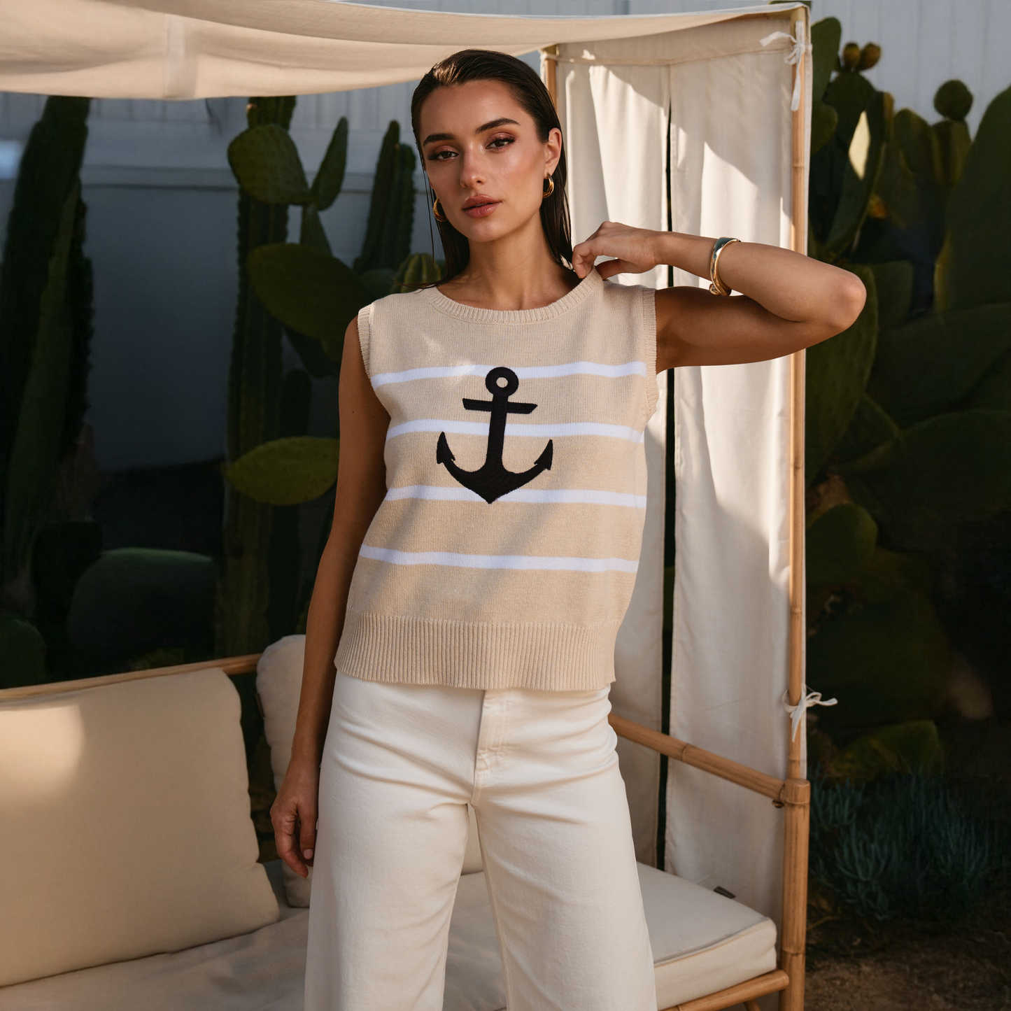 Anchors Away Sweater Top
