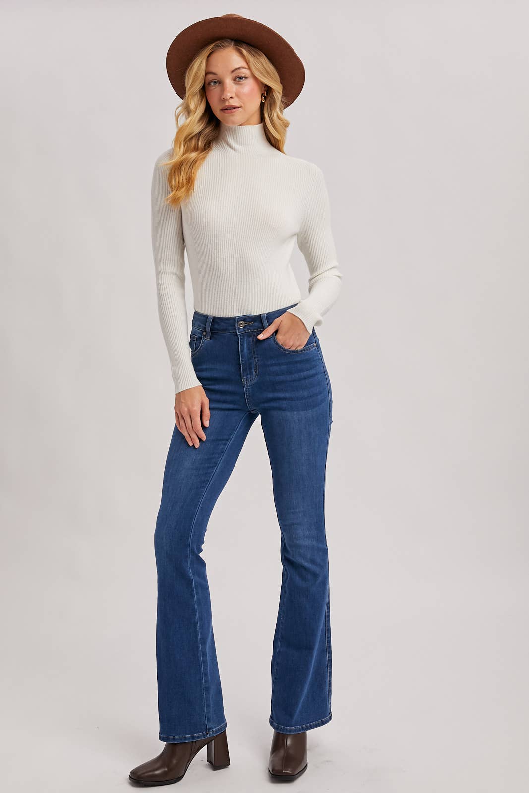 Latte Mockneck Sweater