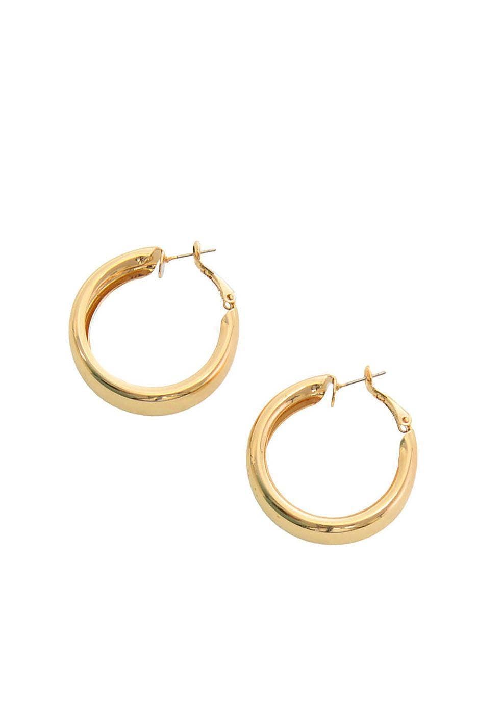 Mid Hoop Earrings