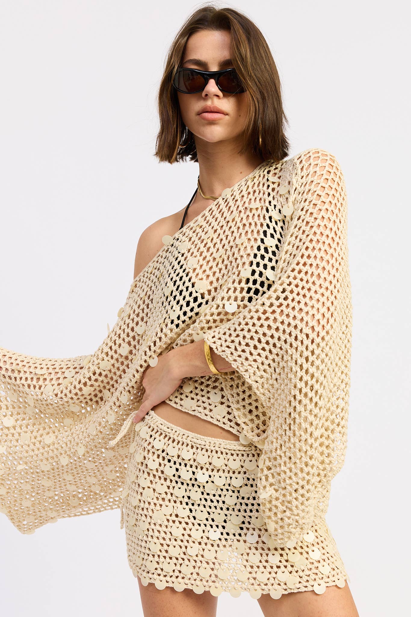 Shelly Poncho Top