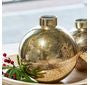 6" Gold Ball Vase