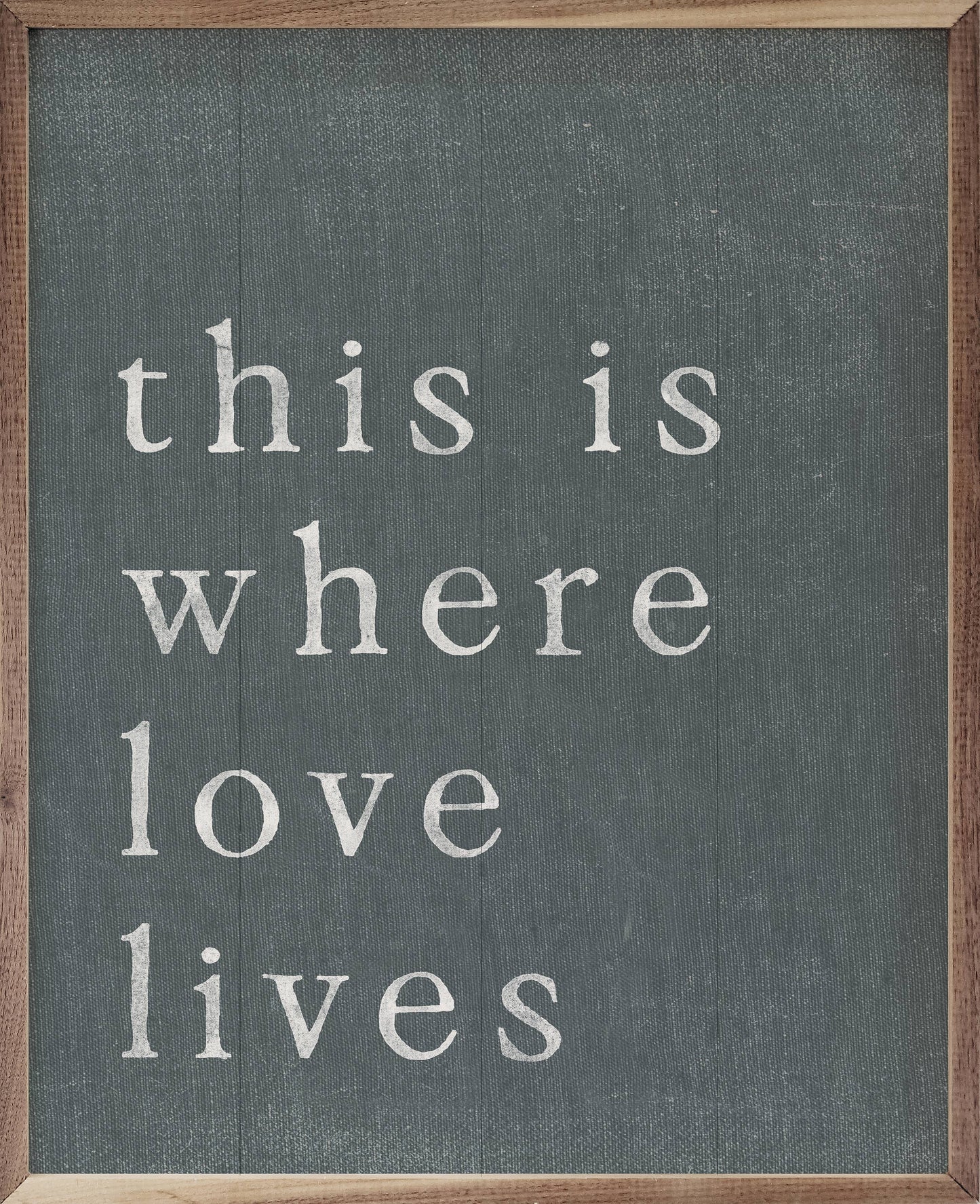 Where Love Lives Blue