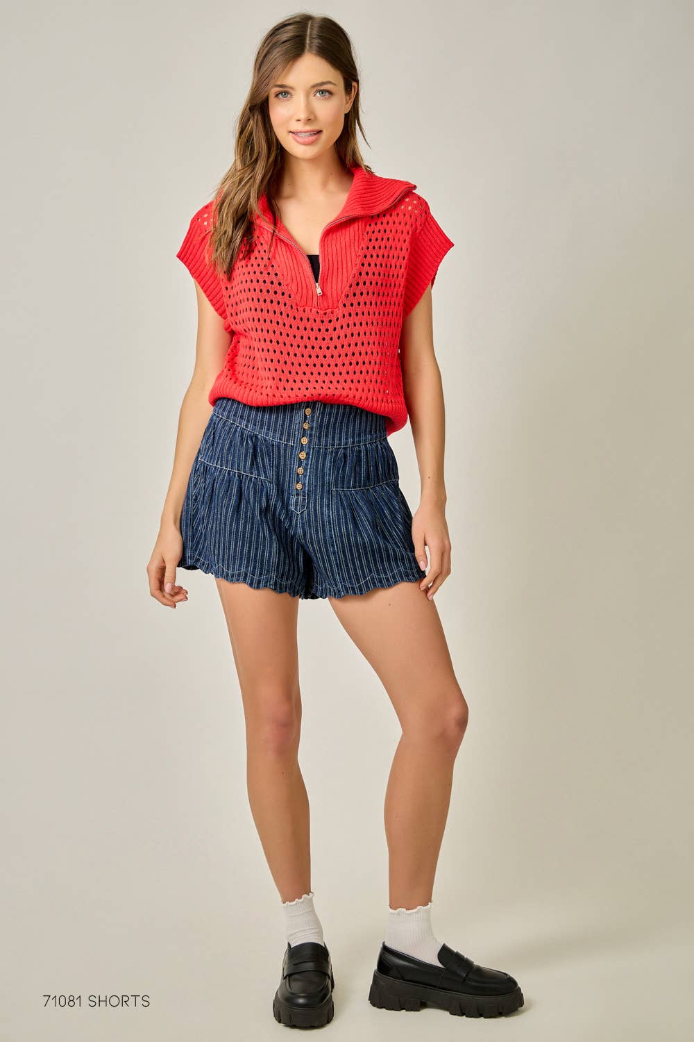 Ahoy Matey Zip Sweater