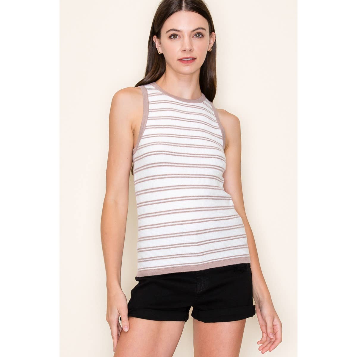 Below Deck Striped Tank