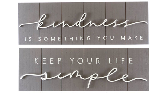Simple or Kindness Signs