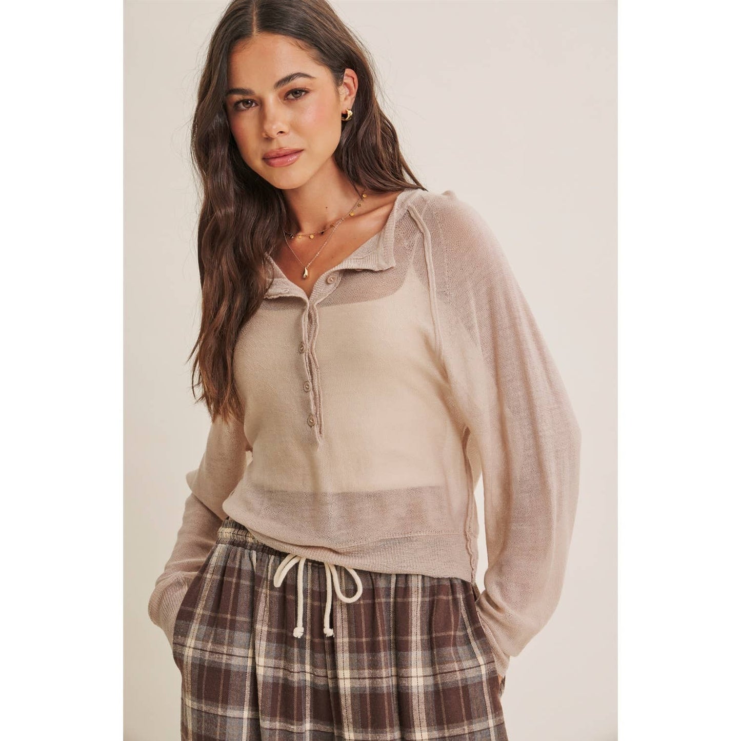 Autumn Sangria Henley