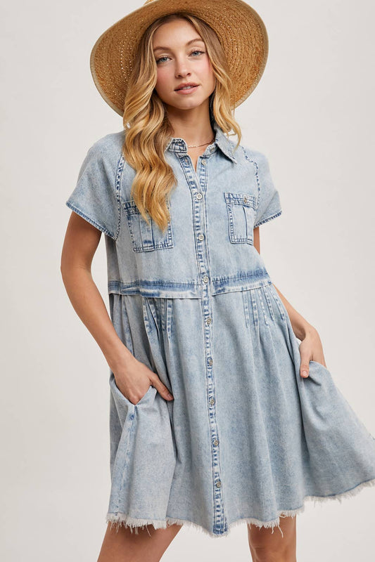 Rodeo Nights Tie Dress