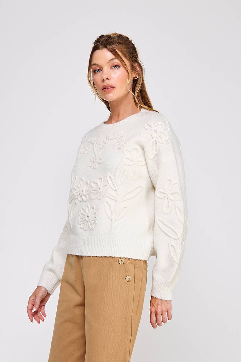 Crazy Daisy Sweater