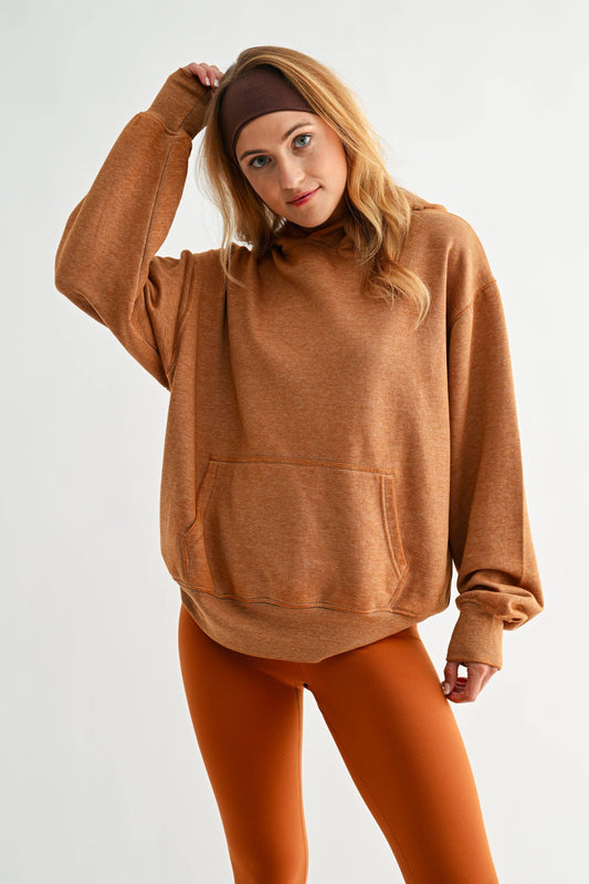 Burnout Bliss Fleece Hoodie