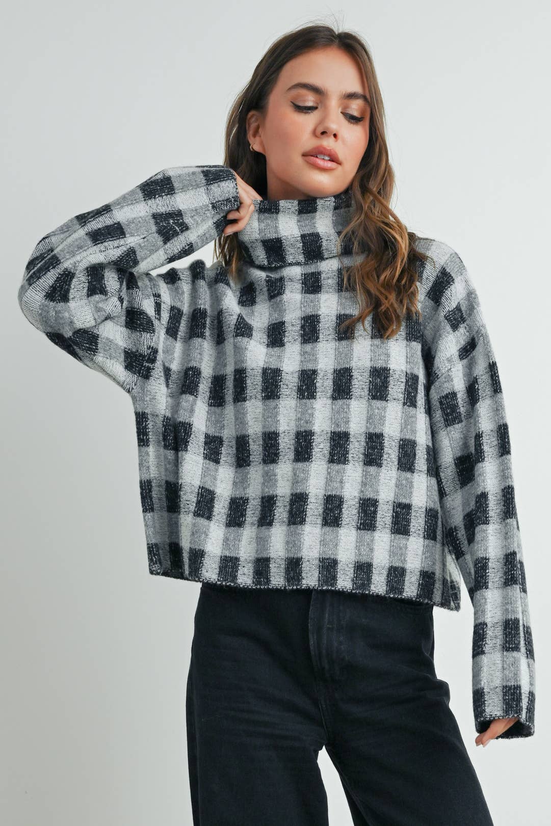 Mad in Plaid Sweater