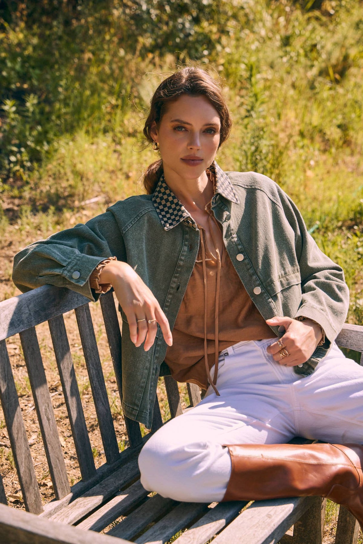HERITAGE FIELD MINERAL-WASHED COTTON TWILL JACKET