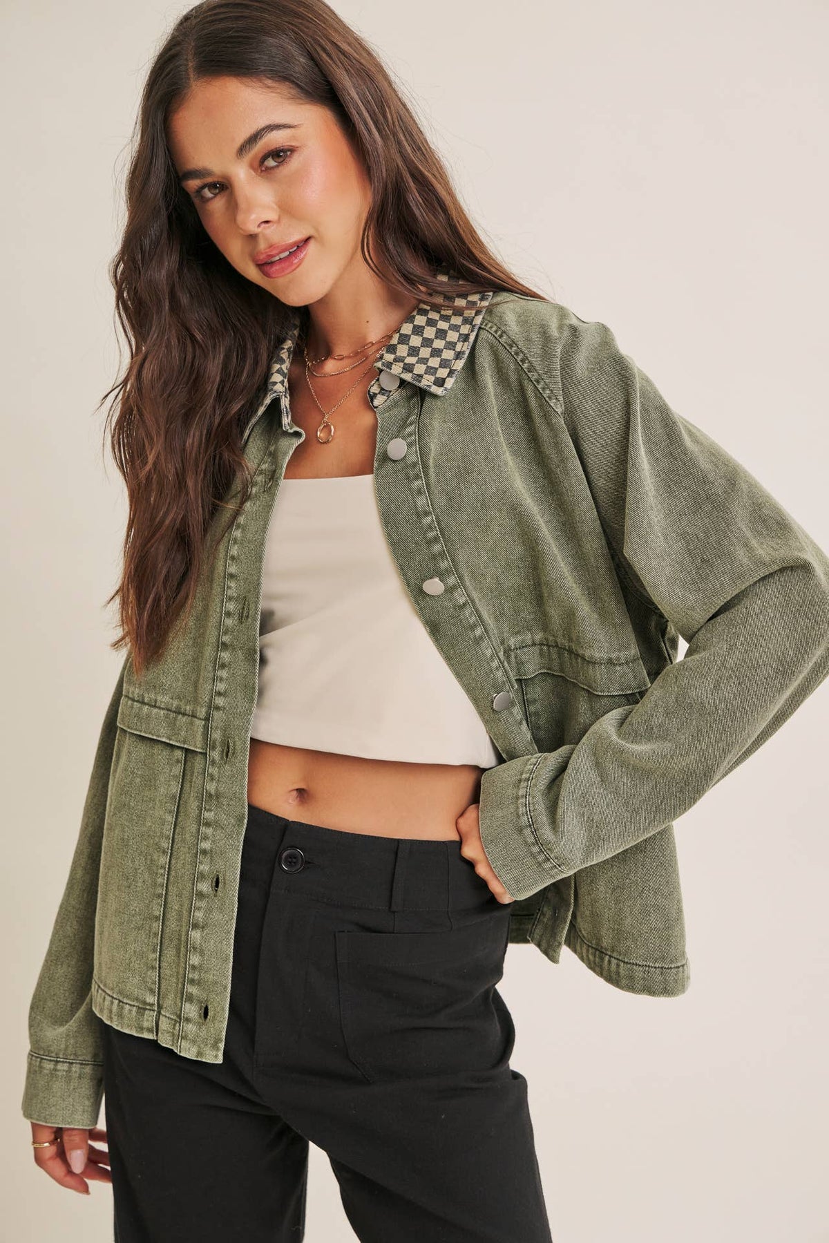 HERITAGE FIELD MINERAL-WASHED COTTON TWILL JACKET