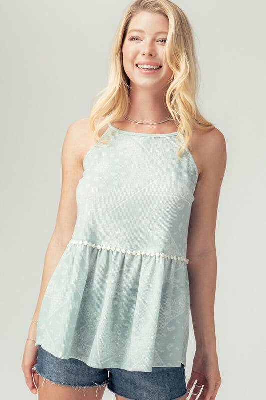 PAISLEY BANDANA  BABYDOLL