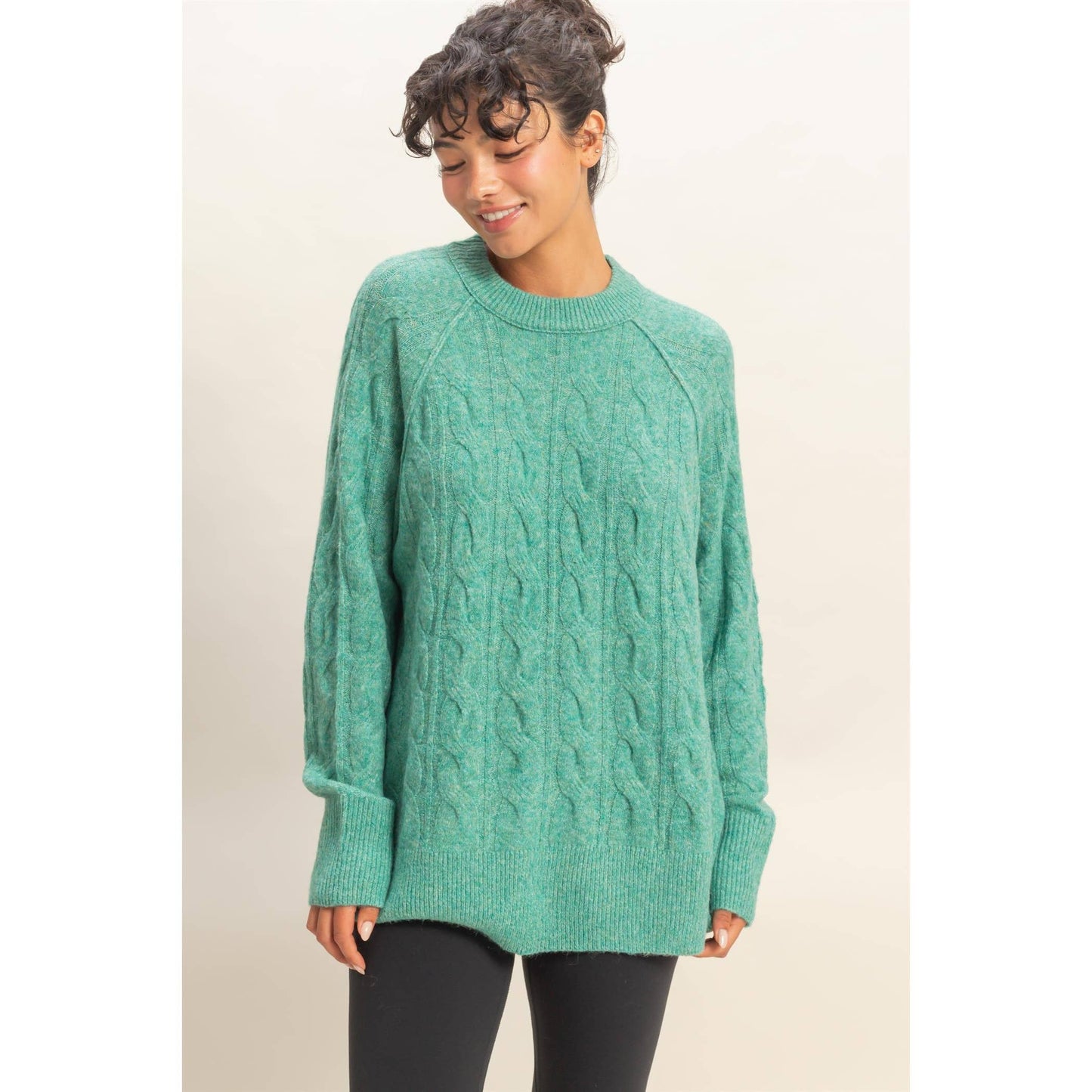 Cabin Fever Cable Knit Sweater